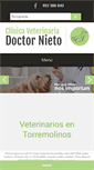 Mobile Screenshot of clinicaveterinariadoctornieto.com